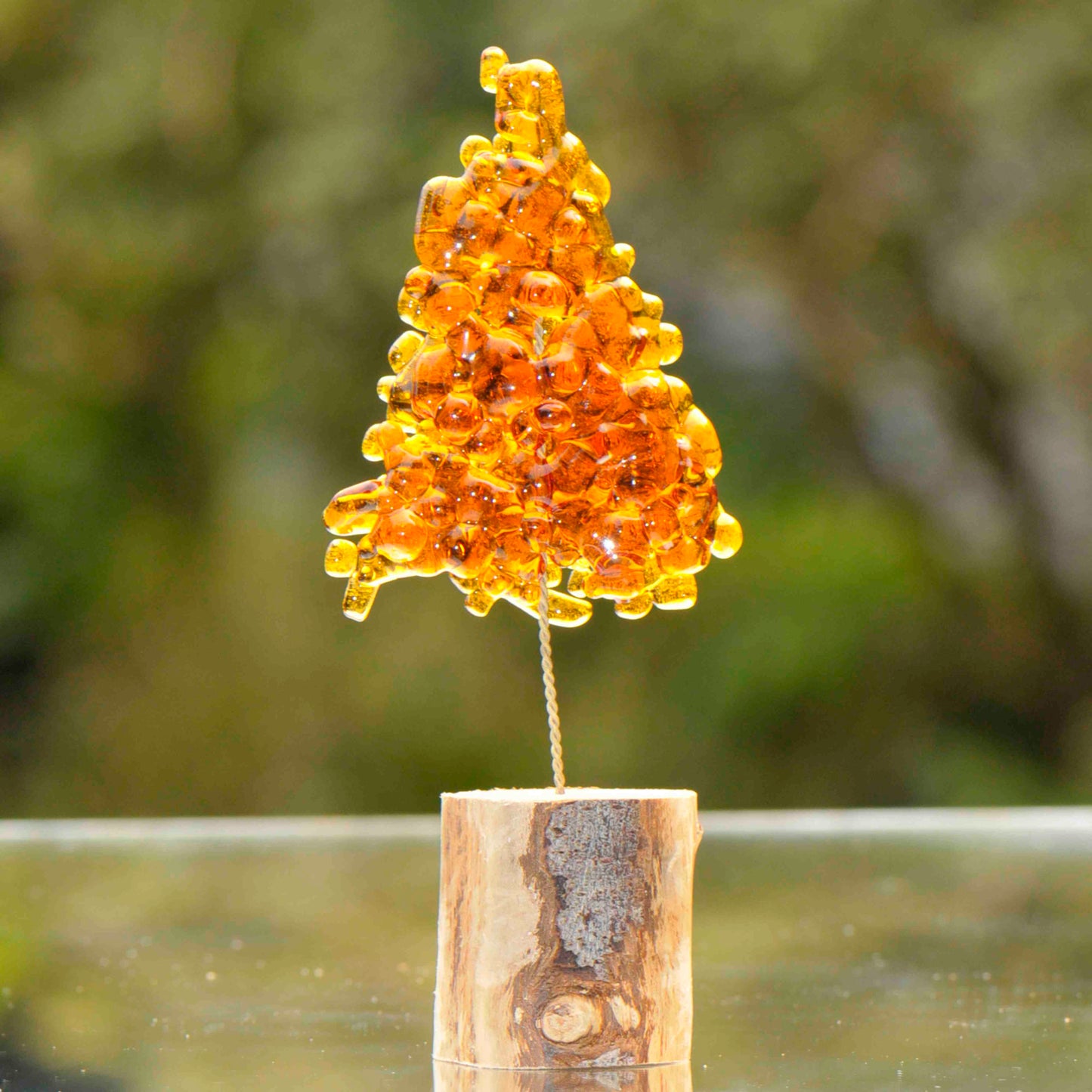 Set of 3 Handmade "Toffee Tree" Christmas Decorations